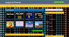 Desktop Screenshot of pacmanjuego.com